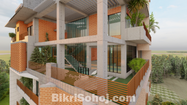Two Side Open Flat Sector 6 Jolshiri Abashon